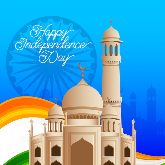 Happy india independence day card