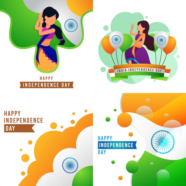 행복한 인도 독립 기념일