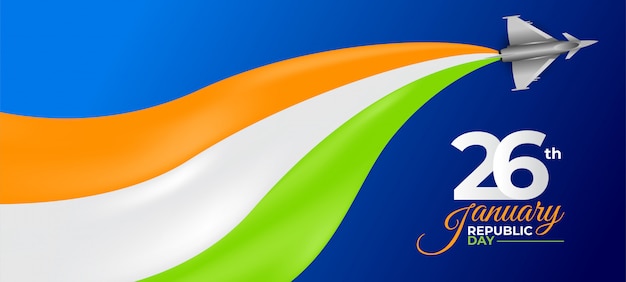 Happy indian republic day viering. 26 januari