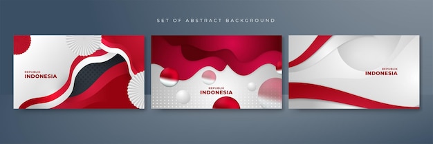빨간색 흰색 깃발과 Pancasila 디자인 배경이 있는 해피 인도네시아 독립 기념일 17 Agustus Indonesia 배경 배너 벡터 그림 Dirgahayu Kemerdekaan Republik Indonesia 배경