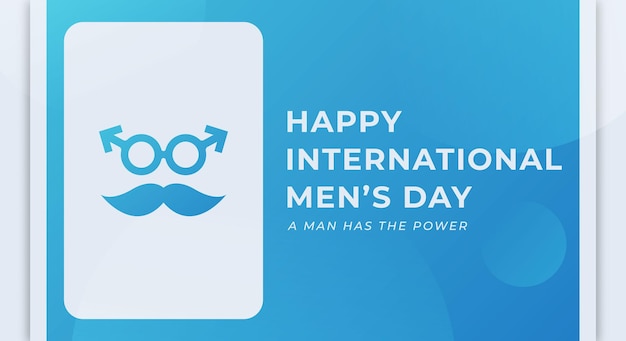 Happy International Men's Day Vector Design Illustration for Background Poster Banner Advertising