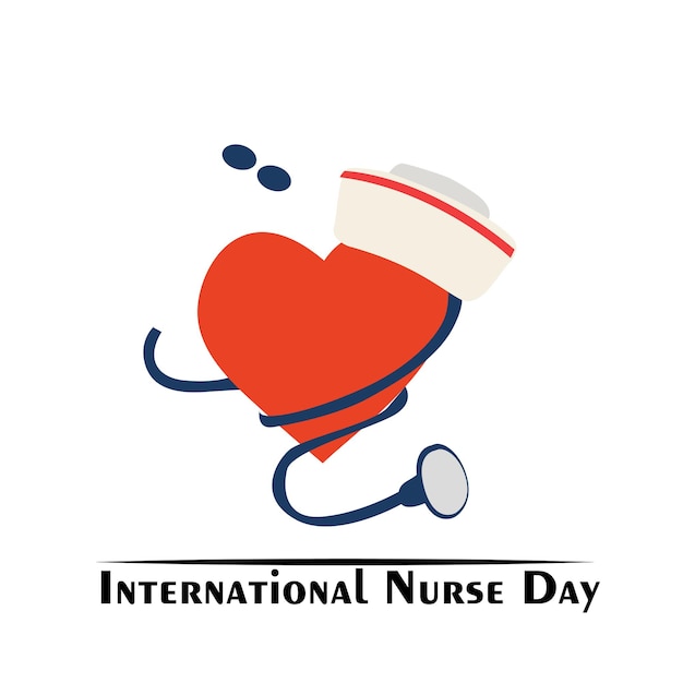 Happy International Nurses Day Vector Template Design Illustration