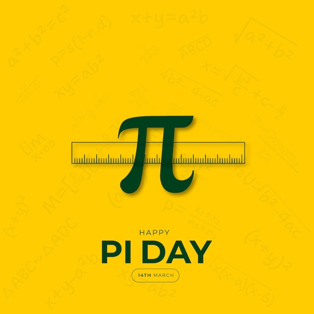 Happy International Pi Day Social Media Post