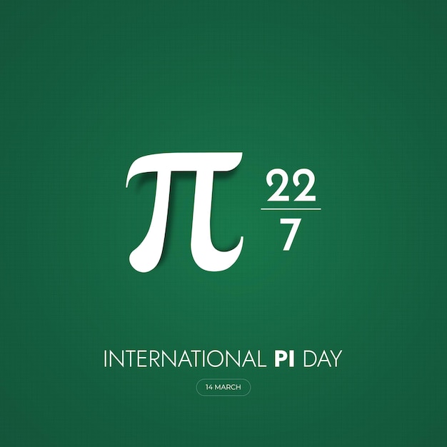 Premium Vector Happy international pi day social media post
