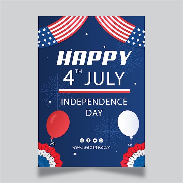 Happy July 4 Independent day