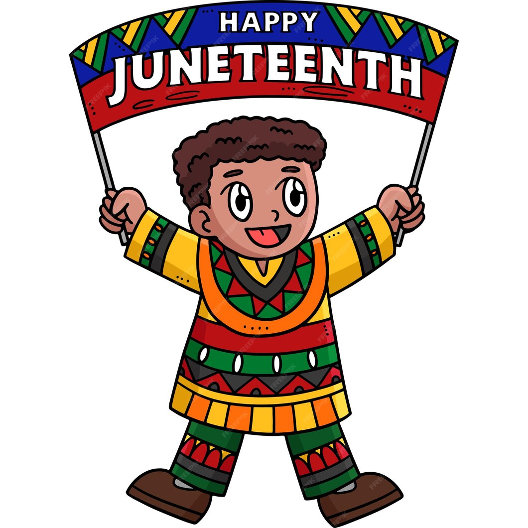 Premium Vector Happy boy holding banner clipart
