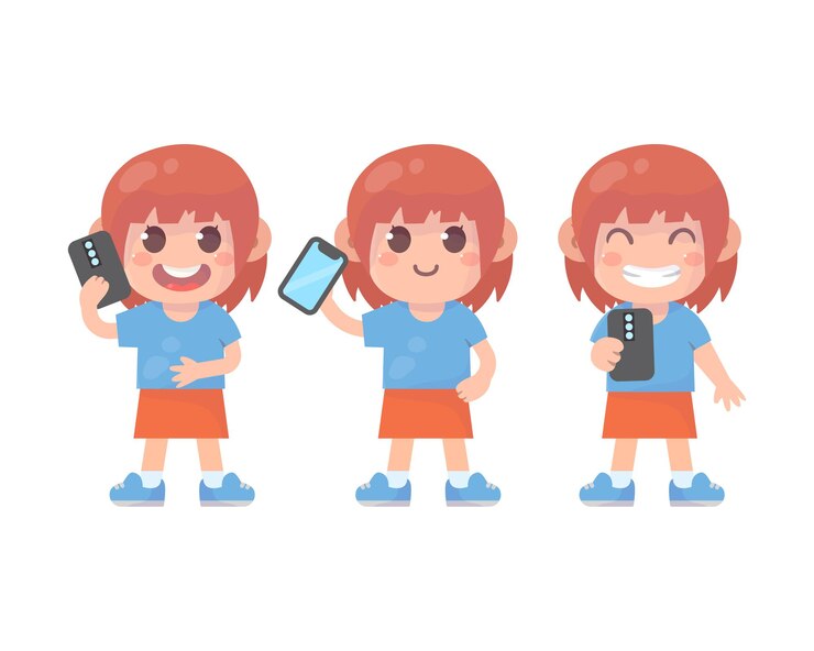 Vector 학교로 돌아가는 행복한 아이들