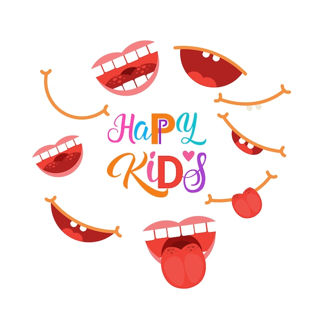 Happy kids logo