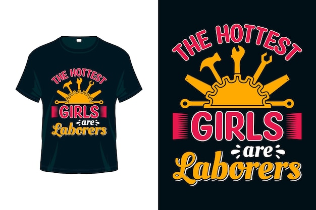 Happy Labor Day - Labour Day USA T-shirt Design Vector