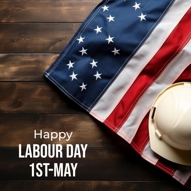 Vector happy labour day background design