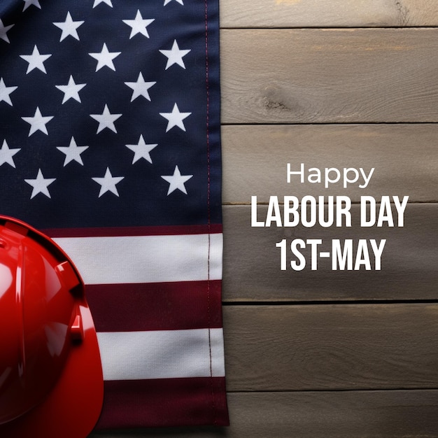 Vector happy labour day background design