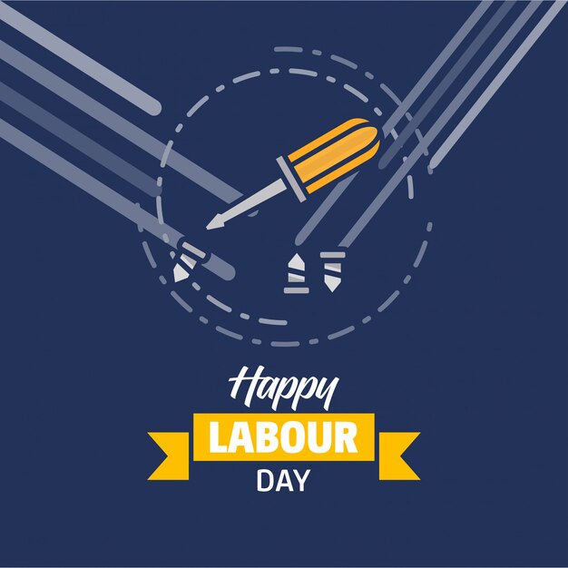 Happy Labour day background