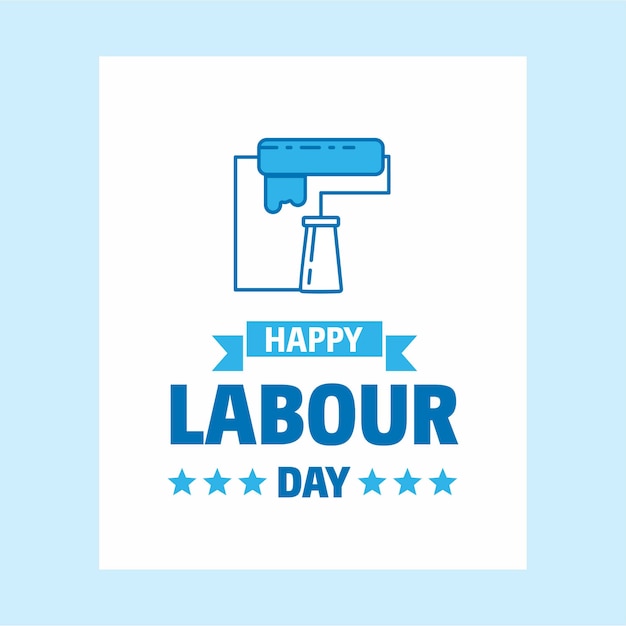 happy labour day design