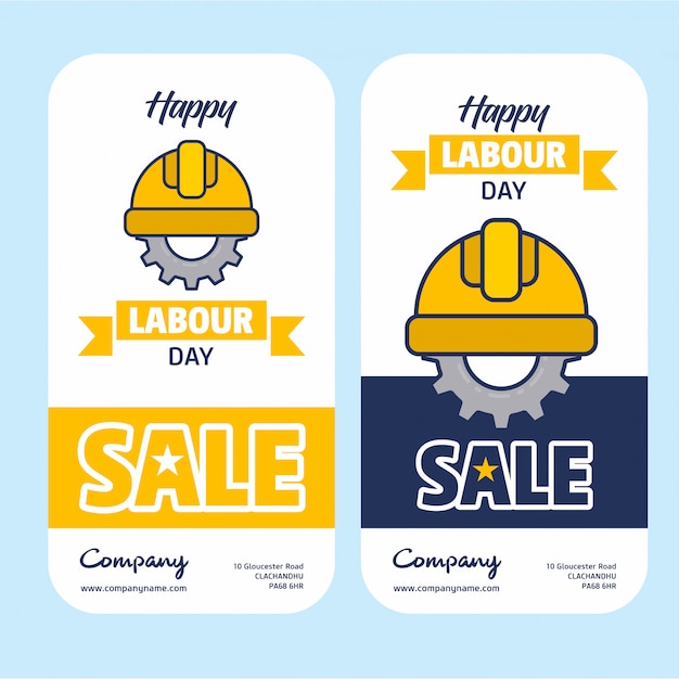 Happy labour day design