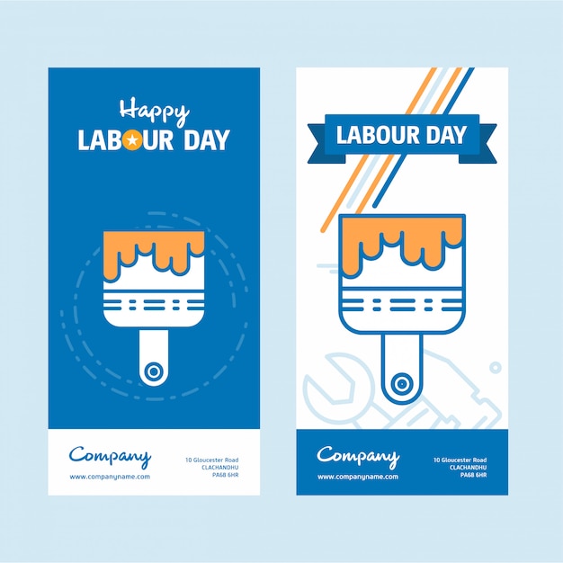 Happy Labour day design