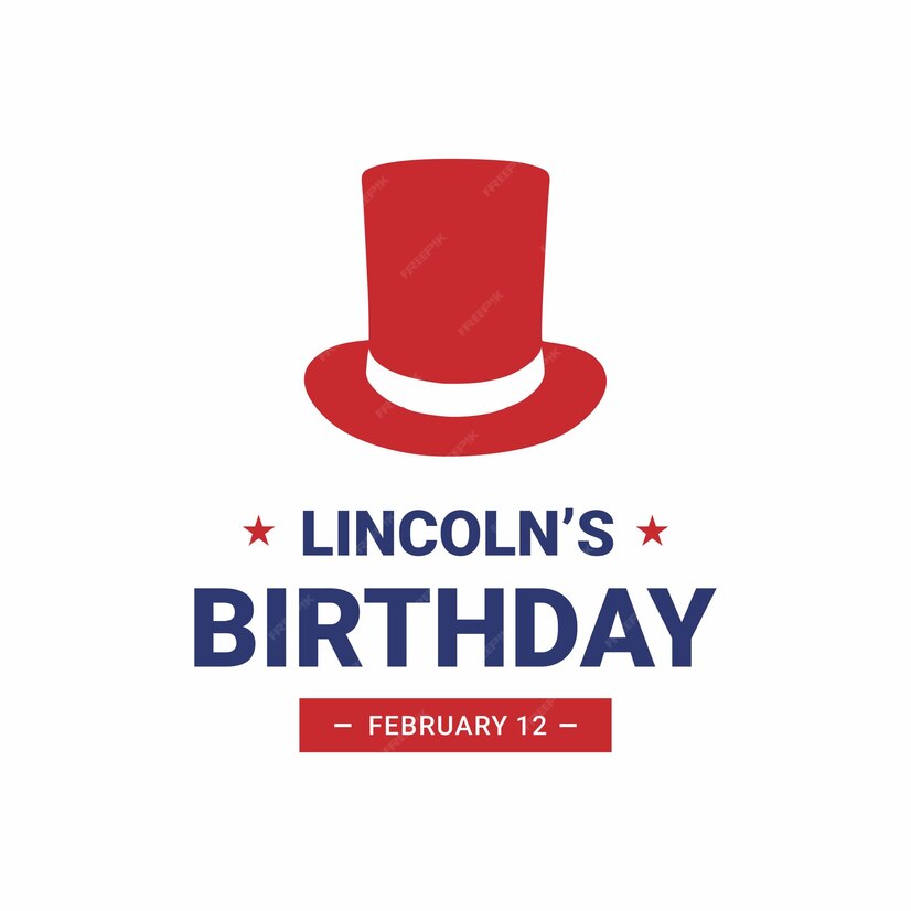 Premium Vector | Happy lincoln's birthday