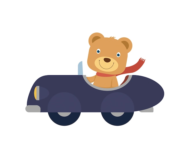 https://img.freepik.com/premium-vector/happy-little-bear-riding-blue-car_7496-328.jpg