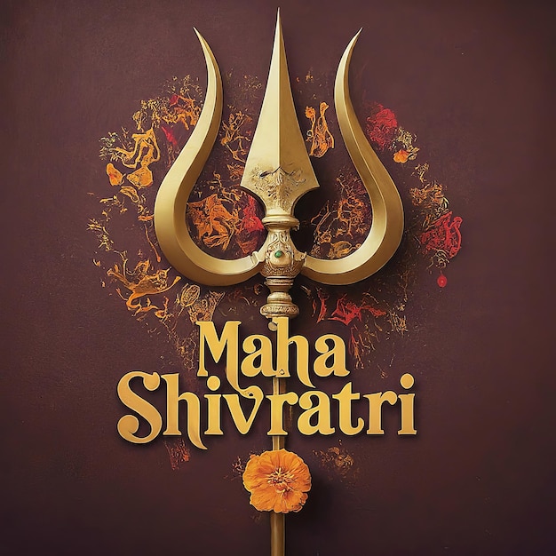 happy maha shivratri hindu festival background vector happy maha shivratri hindu festival backg