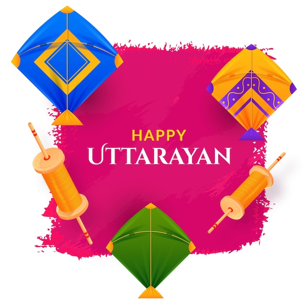 Happy Makar Sankranti, Pongal, Lohri, Uttarayan 축제 인사말