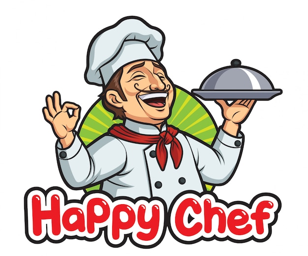 Happy Male Chef 