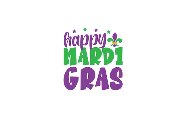 Футболка Happy Mardi Gras