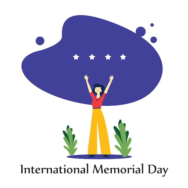 Happy Memorial Day Celebration Vector Template Design Illustration