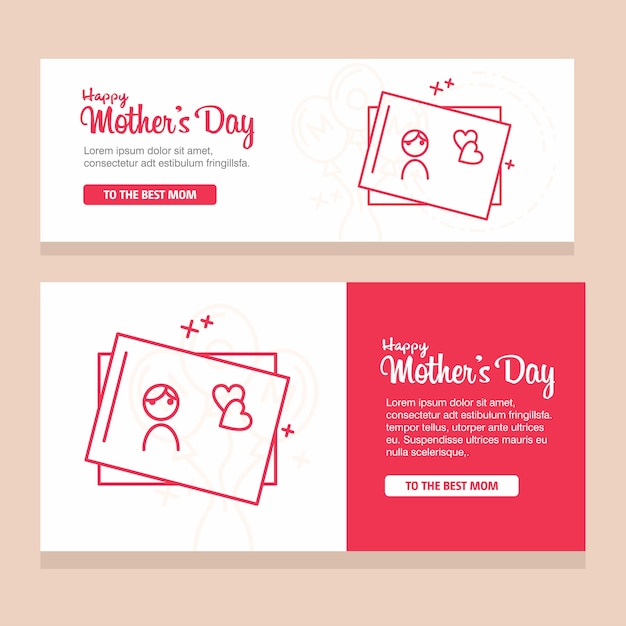 Happy mother's day calligraphy background