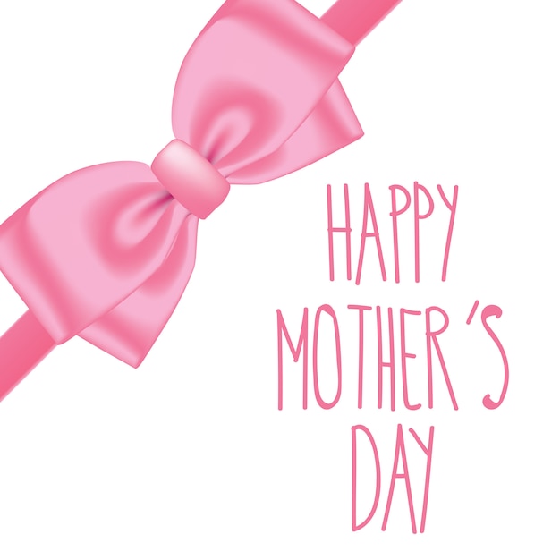 Vector happy mother's day card