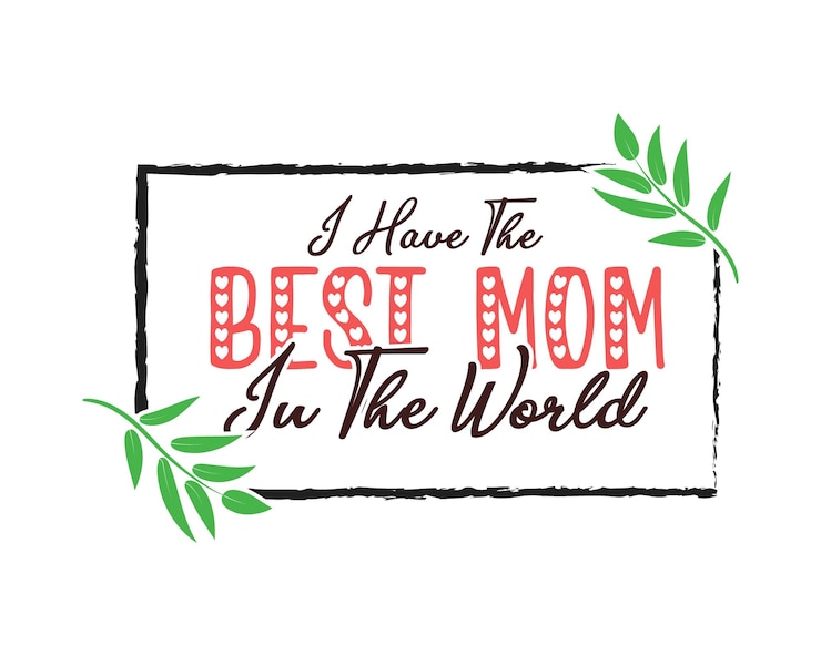 वेक्टर happy mother's day floral tshirt design vector template