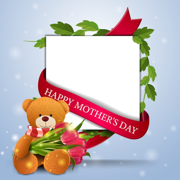 Happy mother's day greeting card