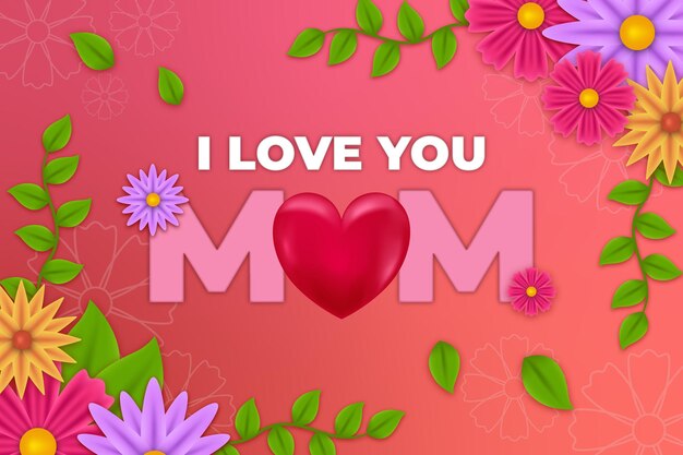 Premium Vector | Happy mother's day media social post template with cute flower Premium Vector | Happy mother's day media social post template with cute flower