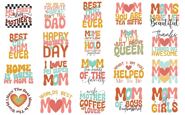 Happy Mother's Day Sublimation Bundle