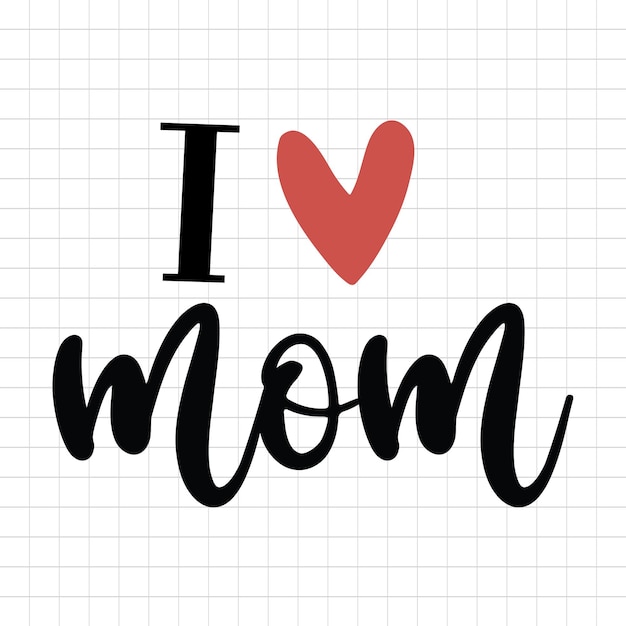 Vector happy mother's day svg design