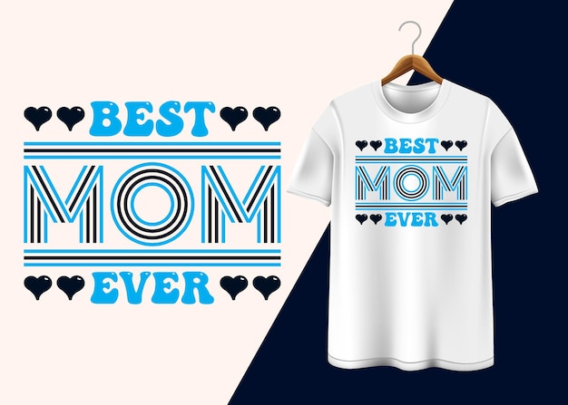 Vector happy mother's day t-shirt design