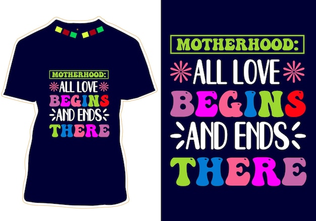 Happy Mother's Day Tshirt Design