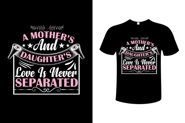 Happy mother s day typography style tshirt vector