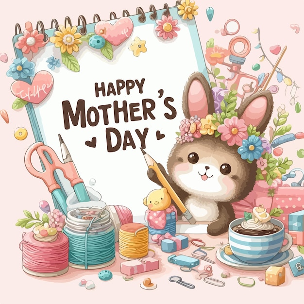 Happy Mothers Day background design