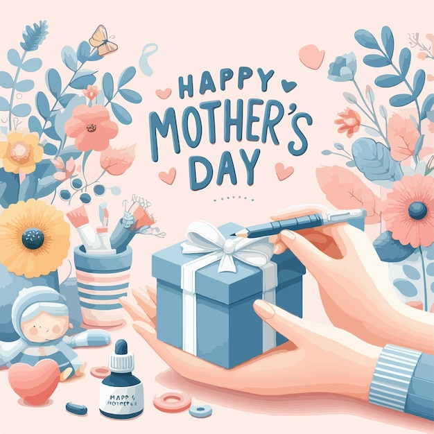 Happy Mothers Day background design