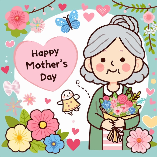 Happy Mothers Day background design