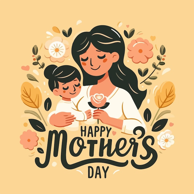 Happy Mothers Day background design