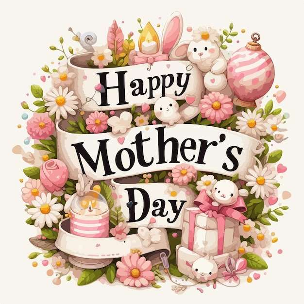 Happy Mothers Day background design