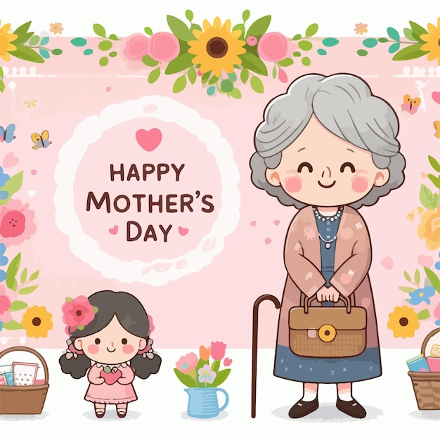 Happy Mothers Day background design