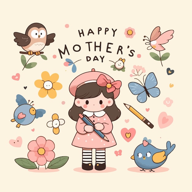 Happy Mothers Day background design