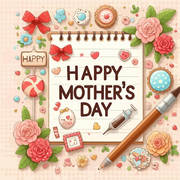 Happy Mothers Day background design