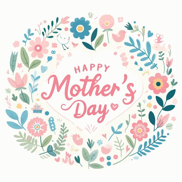 Happy Mothers Day background design