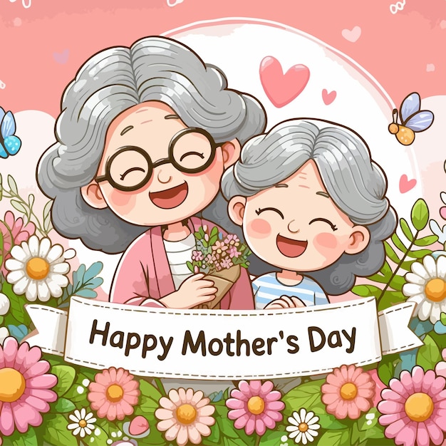 Happy Mothers Day background design