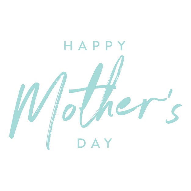 Vector happy mothers day background mothers day greeting card mothers day text moms love heart