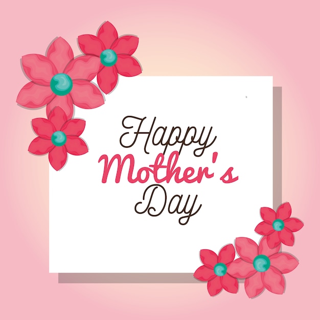 Happy mothers day card