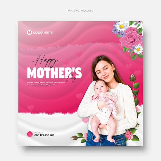 Happy Mothers Day - Celebrate with Love and Family