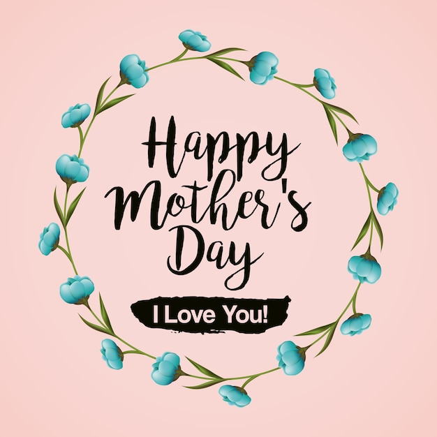 happy mothers day design